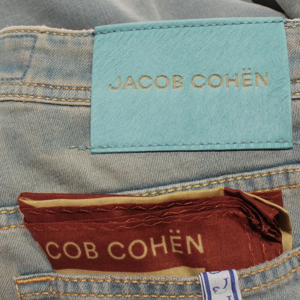 Jacob Cohen NWT 5 Pocket Denim Jeans Size 32 US Bard in Blue Cotton Blend